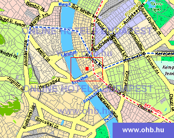 budapest váci út térkép Mercure Budapest City Center (korábbi Hotel Taverna) a Budapest  budapest váci út térkép