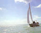 Segelschiff am Balaton