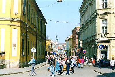 Eger - Stadt der Trauben und Weine. Die Burg bietet eine hervorragende Aussicht auf das hbsche Stadtzentrum. Die Stadt mit ihrer ruhmreichen geschichtlichen Vergangenheit, den Minaretten und Palsten ist ein idealer Ferienort fuer alle, die Thermalbaeder, gutes Essen, Wein und natrlich Unterhaltung suchen. Eger liegt 125 km von Budapest.