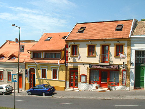 Misteriose tombe romane, Dschamis turche con cupole e un sottile minareto, fini ceramiche Zsolnay, quadri Csontvry di altissimo valore, decorativi modelli Vasarely, mandorli in fiore in primavera, ristoranti e caff con un'atmosfera gradevole: tutto ci  Pcs. La citt si trova a 200 km da Budapest.