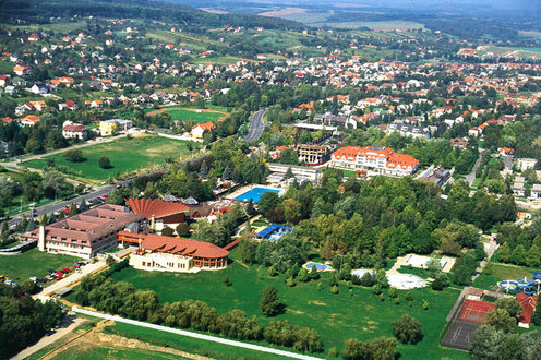 The small town of Zalakaros with its 1.500 inhabitants lies in the south-western region of Hungary, 40 km far from the Balaton. The settlement has been well known for the remarkable medicinal thermal bath which is the warmest spa in Hungary with its water of 96 C.