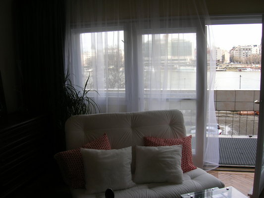 Danube River Apartment is located on the Buda side of the city, at the foot of the Elisabeth bridge and the Gell�rt hill, on Attila road. Our apartment offers a splendid view of the Danube, and of both the Pest and the Buda side.