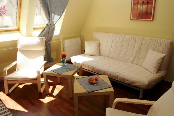 Elite Studios are located in center of Budapest, about 300 meters from the Small Boulevard (K�roly K�r�t) and Astoria. The world famous synagogue is 50 meters far from the building.