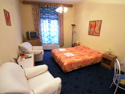 Elite Studios are located in center of Budapest, about 300 meters from the Small Boulevard (K�roly K�r�t) and Astoria. The world famous synagogue is 50 meters far from the building.