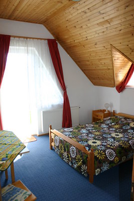 Pension Lorelei is located in Gyenesdias, at the northern shore of Lake Balaton, at the south-west foot of Keszthely Mountains. The main industry of Gyenesdias is the tourism.