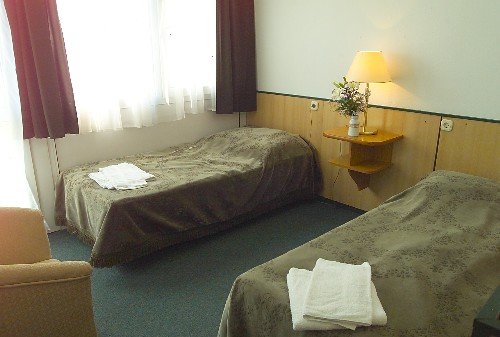 The three stars Hotel M�ria is located directly on the shore of Lake Balaton, in a beautiful landscaped environment. In the hotel a restaurant, a drink bar and 2 conference rooms (each for 50 people), in the park basins for children and for adults and an own beach welcome the guests.