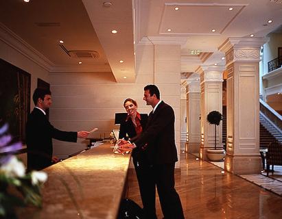 Conveniently located in the heart of Budapest on Erzsbet Boulevard, close to the shopping area and the main business district of Pest. The Grand Hotel Royal, a symbol of history, culture, architecture and the tradition of hospitality opens its doors in all its original splendour.