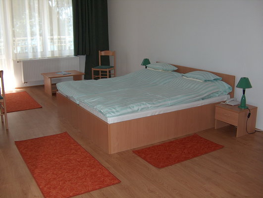 The Hotel T�part is situated int he heart of Balatonvil�gos, right next to the lake Balaton. From most of our windows you can enjoy a fantastic view of the lake.
